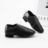 image:imageStelle PU Leather Jazz Shoes for Girls and Boys Dance ShoesBblack