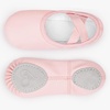 image:imageStelle Toddler Ballet Shoes for Girls Boys PU Leather LaceFree DancePink