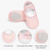 image:imageStelle Toddler Ballet Shoes for Girls Boys PU Leather LaceFree DancePink
