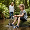 image:imageStelle Water Shoes for Kids Adjustable LacesGlacial Ember