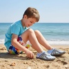 image:imageStelle Water Shoes for Kids Adjustable LacesIcy Blue