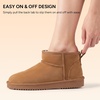 image:imageStelle Winter Boots for Women Warm Ankle Snow BootsChestnut