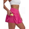 image:imageStelle Women 2 in 1 Running Shorts Flowy Athletic Short with Liner PocketsDreamhouse