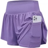 image:imageStelle Women 2 in 1 Running Shorts Flowy Athletic Short with Liner PocketsLavender