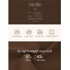 image:imageStelle Womens 5Pack Seamless Hipster Underwear No Show Panties2 Black2 Almondcocoa
