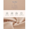 image:imageStelle Womens 5Pack Seamless Hipster Underwear No Show Panties5 Almond