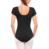 image:imageStelle Womens Ballet Leotard for Dance Scoop Neck Double Lined BodysuitBlack