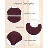 image:imageStelle Womens Ballet Leotard for Dance Scoop Neck Double Lined BodysuitCherry