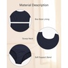 image:imageStelle Womens Ballet Leotard for Dance Scoop Neck Double Lined BodysuitNavy