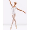 image:imageStelle Womens Ballet Leotard for Dance Scoop Neck Double Lined BodysuitWhite