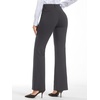image:imageStelle Womens Bootcut Stretch Dress Work Pants Slacks with Pockets Pull OnCharcoal Grey