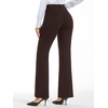 image:imageStelle Womens Bootcut Stretch Dress Work Pants Slacks with Pockets Pull OnCoffee
