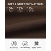 image:imageStelle Womens Bootcut Stretch Dress Work Pants Slacks with Pockets Pull OnCoffee
