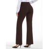 image:imageStelle Womens Bootcut Stretch Dress Work Pants Slacks with Pockets Pull OnCoffee