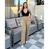 image:imageStelle Womens Bootcut Stretch Dress Work Pants Slacks with Pockets Pull OnGrey Khaki