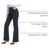 image:imageStelle Womens Bootcut Stretch Dress Work Pants Slacks with Pockets Pull OnNavy