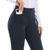 image:imageStelle Womens Bootcut Stretch Dress Work Pants Slacks with Pockets Pull OnNavy