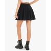 image:imageStelle Womens Casual Skater Skirt Flared Pleated Mini Skort with ShortsBlack