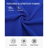 image:imageStelle Womens Casual Skater Skirt Flared Pleated Mini Skort with ShortsCobalt Blue