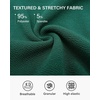 image:imageStelle Womens Casual Skater Skirt Flared Pleated Mini Skort with ShortsGreen