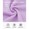 image:imageStelle Womens Casual Skater Skirt Flared Pleated Mini Skort with ShortsLilac