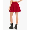 image:imageStelle Womens Casual Skater Skirt Flared Pleated Mini Skort with ShortsRed