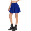 image:imageStelle Womens Casual Skater Skirt Flared Pleated Mini Skort with ShortsRoyal Blue