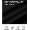 image:imageStelle Womens Cotton Crewneck T Shirt Short Sleeve Basic Tees Summer TopsBlack