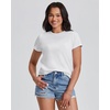 image:imageStelle Womens Cotton Crewneck T Shirt Short Sleeve Basic Tees Summer TopsWhite