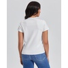 image:imageStelle Womens Cotton Crewneck T Shirt Short Sleeve Basic Tees Summer TopsWhite