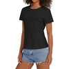 image:imageStelle Womens Cotton T Shirts Comfort Soft Casual Everyday Modal TopsBlack
