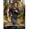 image:imageStelle Womens Long Sleeve Sun Shirts Quick Dry Workout TopBlack