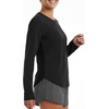 image:imageStelle Womens Long Sleeve Sun Shirts Quick Dry Workout TopBlack