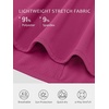 image:imageStelle Womens Long Sleeve Sun Shirts Quick Dry Workout TopFuchsia