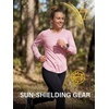 image:imageStelle Womens Long Sleeve Sun Shirts Quick Dry Workout TopPetal Pink