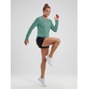 image:imageStelle Womens Long Sleeve Sun Shirts Quick Dry Workout TopSage Green