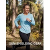 image:imageStelle Womens Long Sleeve Sun Shirts Quick Dry Workout TopSky Blue