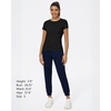 image:imageStelle Womens Modal Soft Crewneck Short Sleeve T Shirts Basic TeesBlack