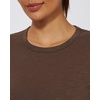 image:imageStelle Womens Modal Soft Crewneck Short Sleeve T Shirts Basic TeesCocoa