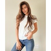 image:imageStelle Womens Modal Soft Crewneck Short Sleeve T Shirts Basic TeesCreme