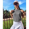 image:imageStelle Womens Modal Soft Crewneck Short Sleeve T Shirts Basic TeesDark Grey