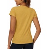 image:imageStelle Womens Modal Soft Crewneck Short Sleeve T Shirts Basic TeesMustard