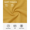 image:imageStelle Womens Modal Soft Crewneck Short Sleeve T Shirts Basic TeesMustard