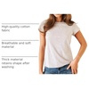 image:imageStelle Womens Modal Soft Crewneck Short Sleeve T Shirts Basic TeesOat Milk