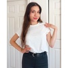 image:imageStelle Womens Modal Soft Crewneck Short Sleeve T Shirts Basic TeesOffwhite