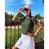 image:imageStelle Womens Modal Soft Crewneck Short Sleeve T Shirts Basic TeesUtility Green
