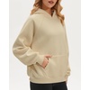 image:imageStelle Womens Oversized Fleece Hoodies Long Sleeve Casual SweatshirtBeige