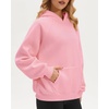 image:imageStelle Womens Oversized Fleece Hoodies Long Sleeve Casual SweatshirtPink