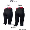 image:imageStelle Womens Softball Pants KneeHigh Knickers with Pocket Fastpitch AdultBlack