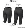 image:imageStelle Womens Softball Pants KneeHigh Knickers with Pocket Fastpitch AdultCharcoal
